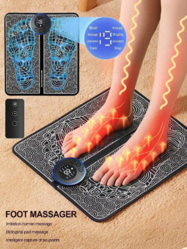 PulseRelief EMS™ – Massaggiatore Plantare Intelligente a Impulsi