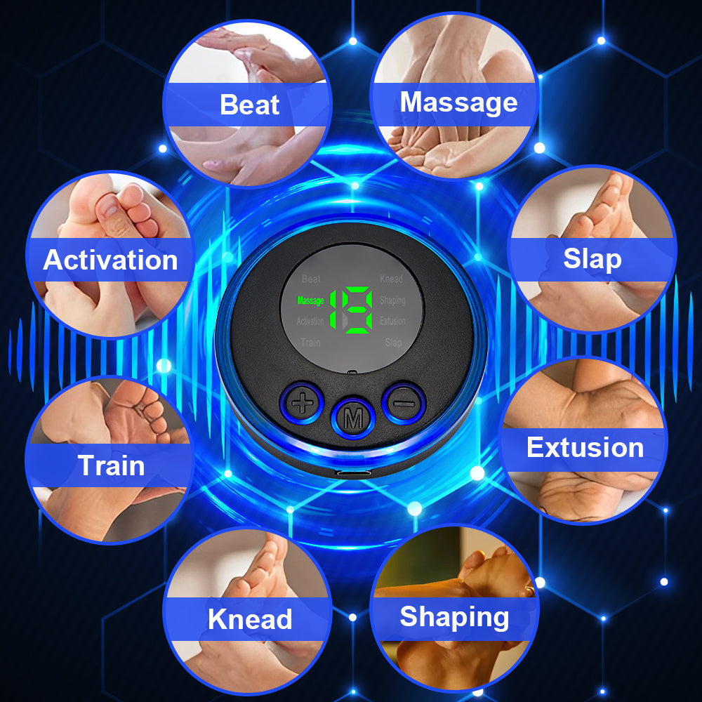 PulseRelief EMS™ – Massaggiatore Plantare Intelligente a Impulsi