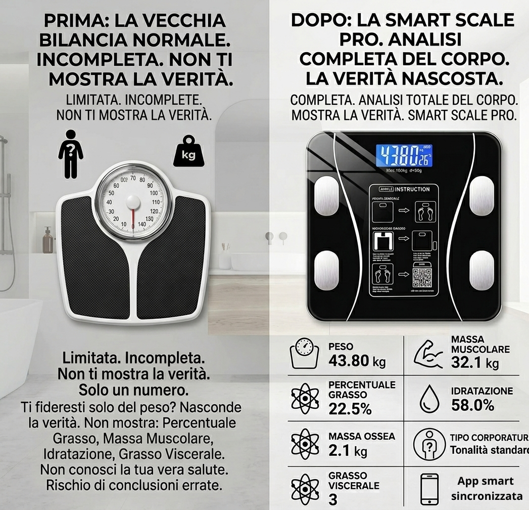 SmartScale Pro™ - Bilancia 8 in 1